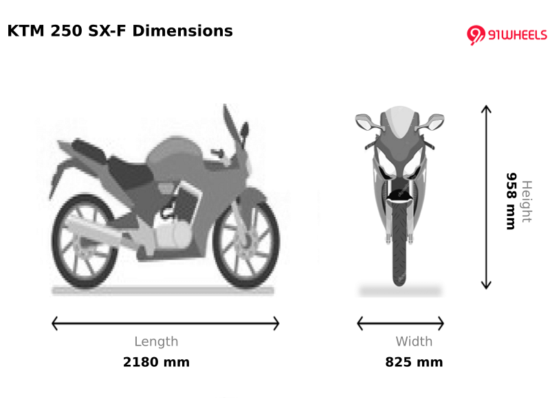 The most accessible of KTM’s full-size dirtbikes, with a clean and minimalist design. Design 1