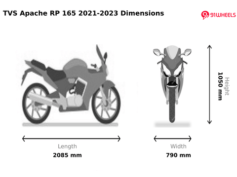 TVS Apache RP 165 2021-2023 Price Images, Colours Reviews